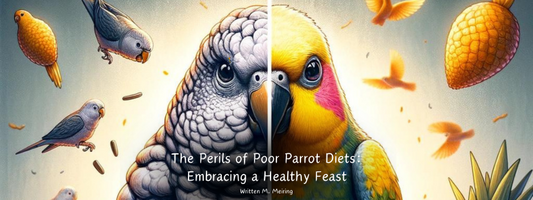 The Perils of Poor Parrot Diets: Embracing a Healthy Feast
